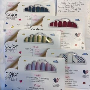 5 Color Street Petites - Designed for small nails or kids